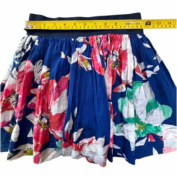 Retro Y2K Style Abercrombie & Fitch Tiered Floral Mini Skirt Coquette SZ Small - Picture 4 of 9